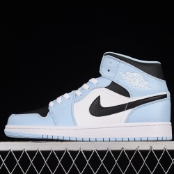 AIR JORDAN 1 MID GS ICE BLUE