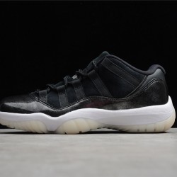 AIR JORDAN 11 RETRO LOW BARONS BLACK