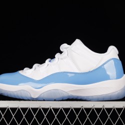 AIR JORDAN 11 RETRO LOW UNC WHITE